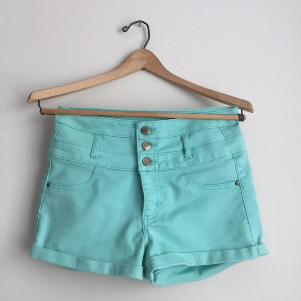 High waisted shorts